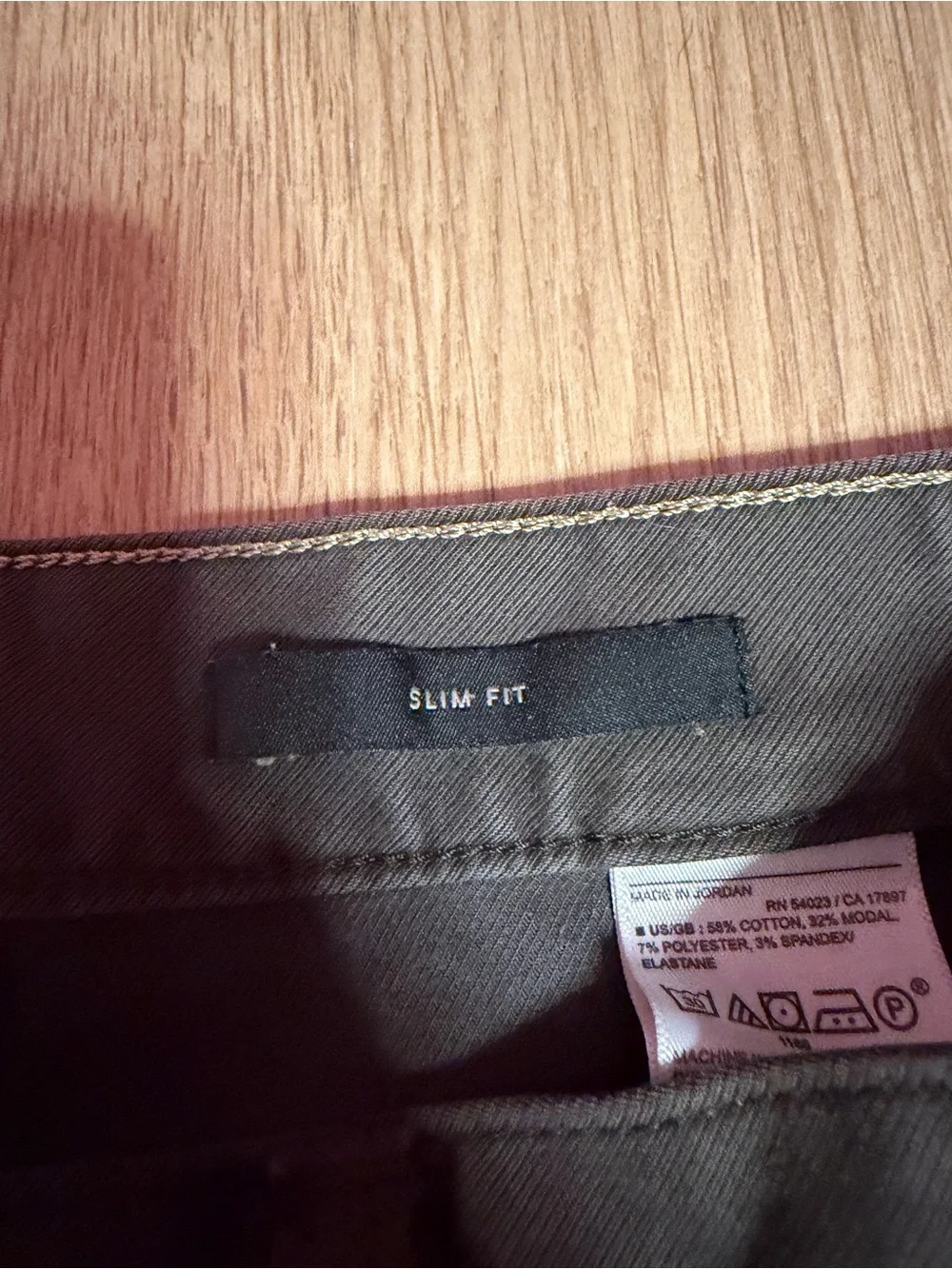 Banana Republic Men's Olive Green Pants